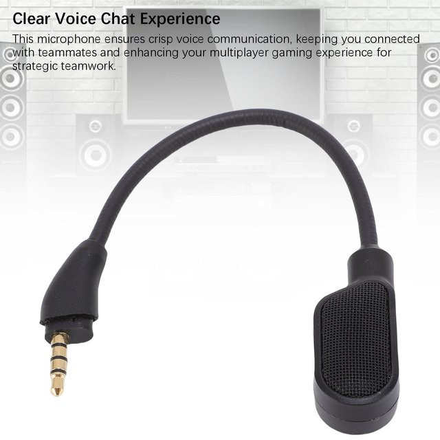 HyperX Ersatz-Mikrofon für Cloud III Gaming-Headset in Schwarz mit Geräuschunterdrückung - Bild 1