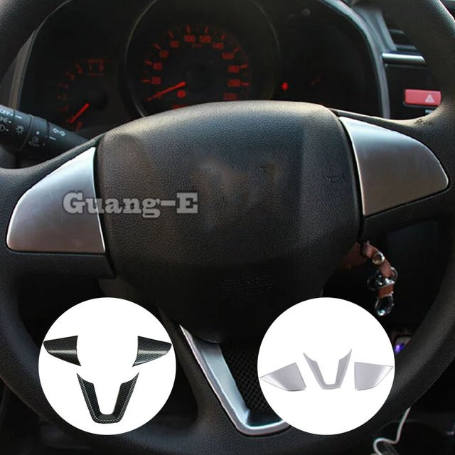 Xodouhi Lenkrad Innen Trim Kit für Honda Fit Jazz 2017 2018 2019 Styling Aufkleber Rahmen Panel 3 Stück - Bild 1