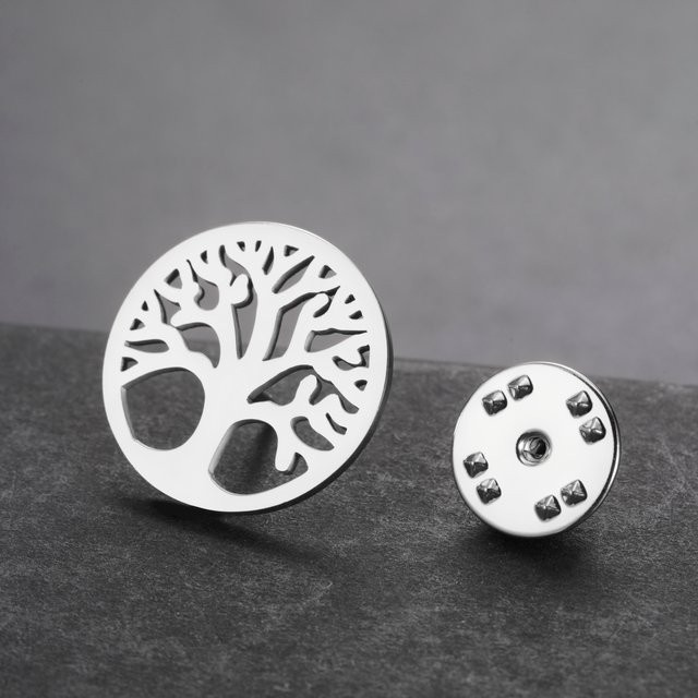 Skyrim Brosche Edelstahl, Silber, Unisex - Bild 1