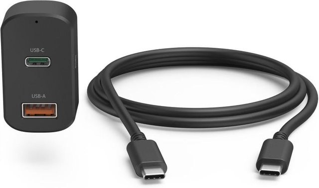 Hama Universal USB-C Kfz-Notebook-Netzteil mit Power Delivery, 65W, Schwarz - Bild 1