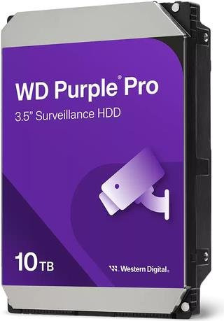 Western Digital WD Purple Pro WD102PURP interne Festplatte 10TB SATA 6Gb/s 3,5 Zoll 7200 rpm 512MB Puffer - Bild 1