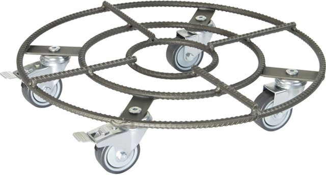 Wagner Pflanzenroller GH 0947 Anthrazit aus Stahl Durchmesser: 38 cm - Bild 1