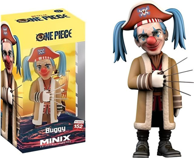 Netflix One Piece Minix Collection Buggy, Minix Figur, Piraten - Bild 1