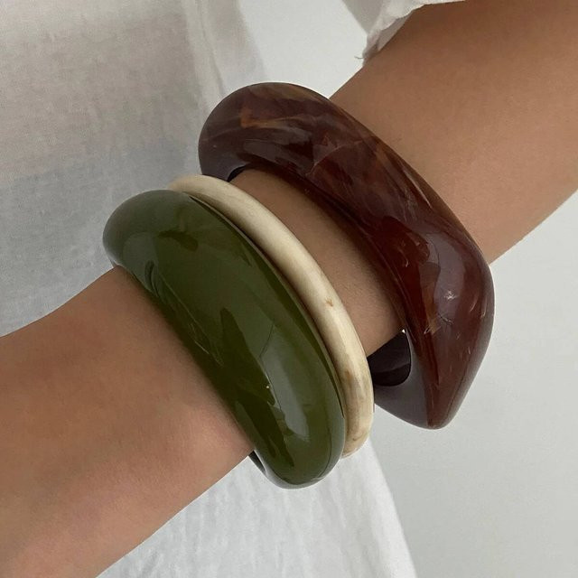 KunJoe Armband, Harz, Bunt, Damen, Vintage - Bild 1