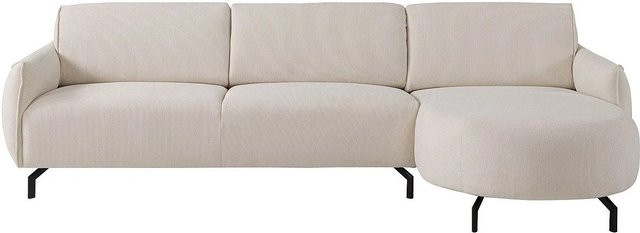 Feriona Ecksofa in Beige ohne Schlaffunktion aus Stoff mit Breite: 295 cm - Bild 1
