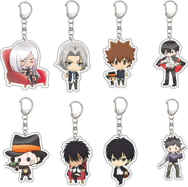 Bandai Schlüsselanhänger Anime Katekyo Hitman Reborn!, Unisex - Bild 1