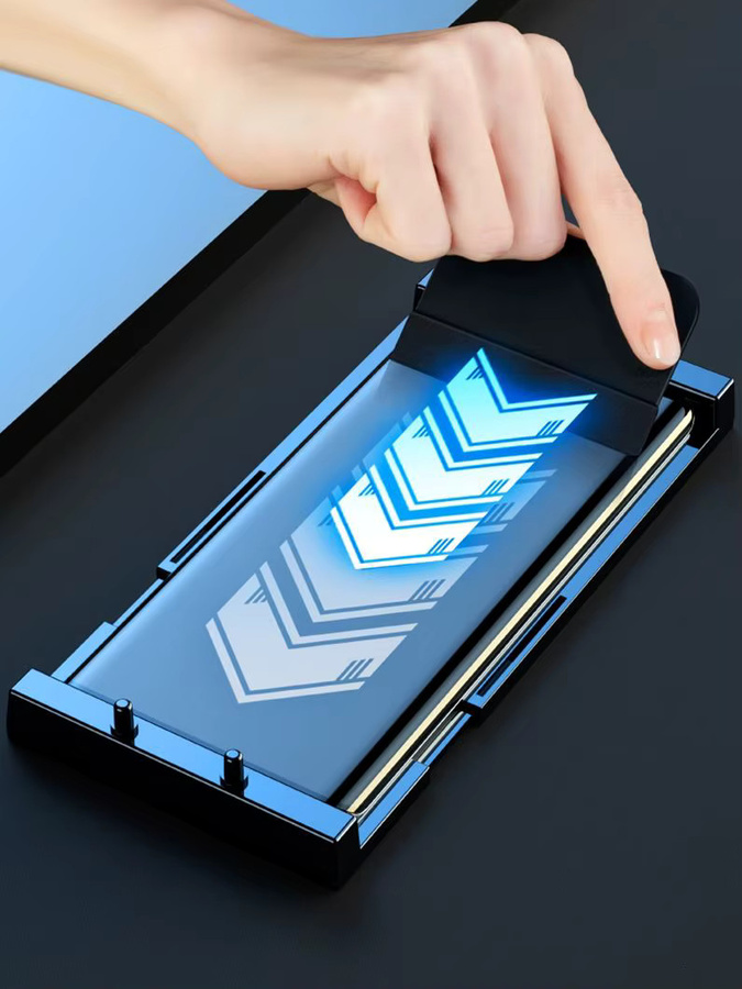miaotiemo Displayschutz Set für Redmi Note 15 14 13 Pro Plus+ und Galaxy, explosionsgeschützt, transparent, inklusive Installationssatz - Bild 7