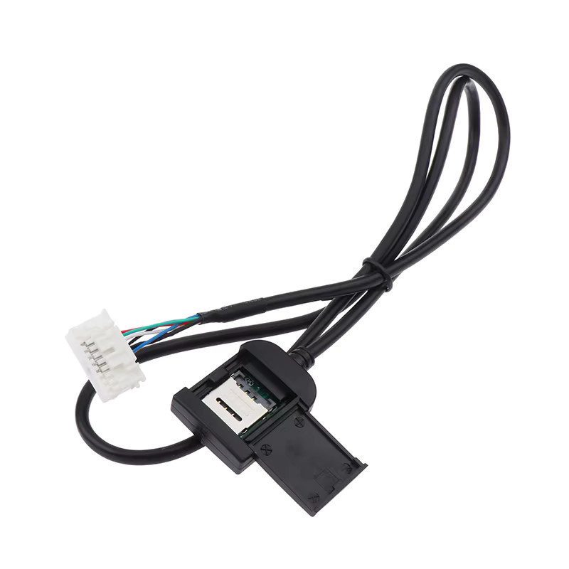 20-poliger SIM-Karten Adapter für Android Multimedia Radio mit GPS und 4G Unterstützung in Schwarz - Bild 2