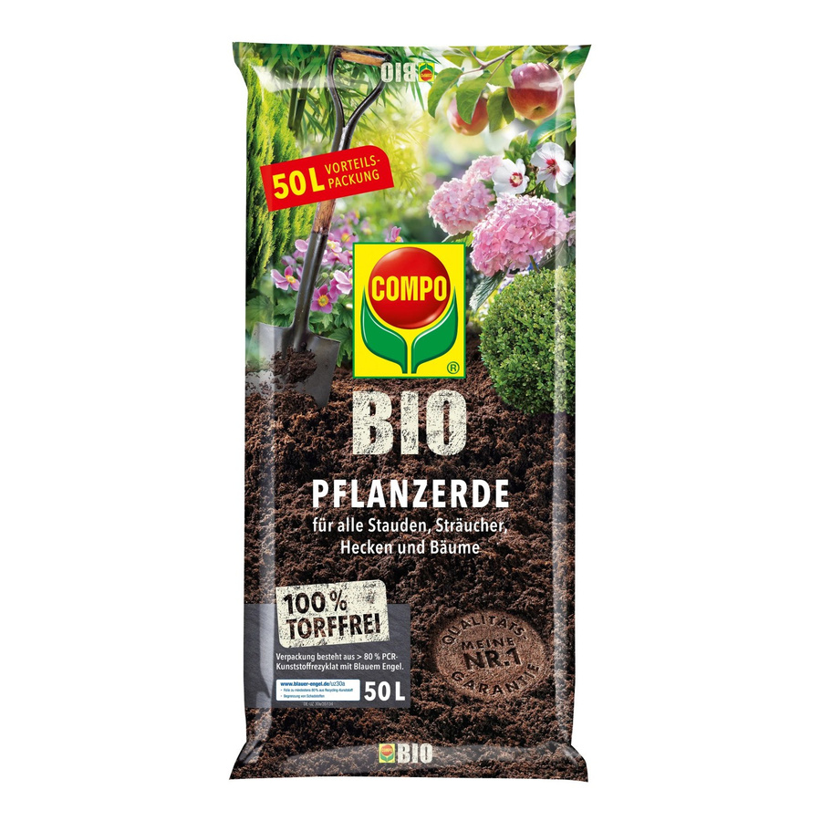 Compo Bio torffreie Pflanzerde 50 kg - Bild 2