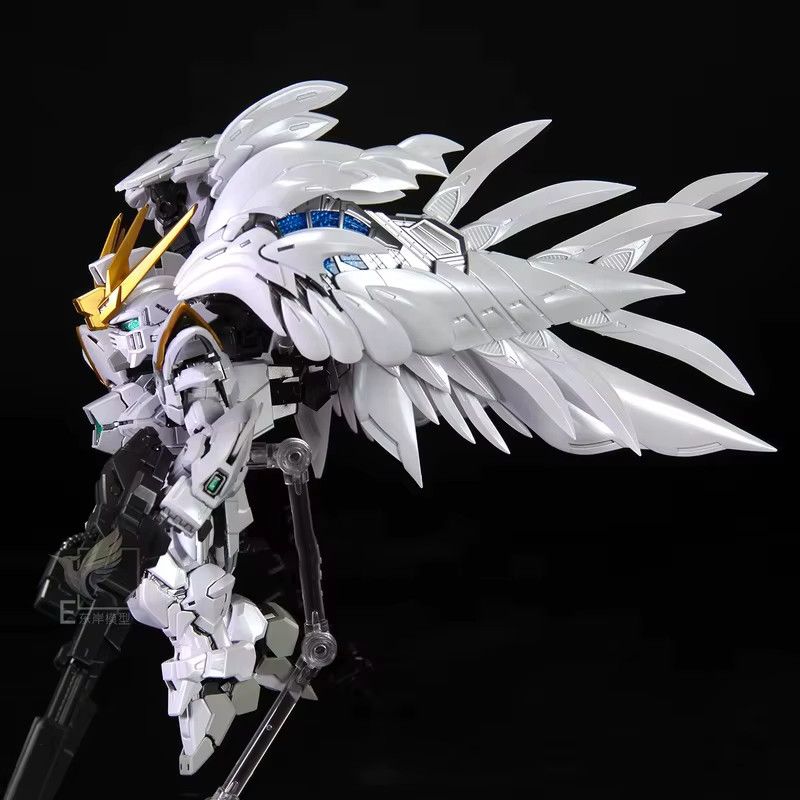 Bandai MGSD Mecha Warrior Montagemodell Actionfigur in Weiß - Bild 5