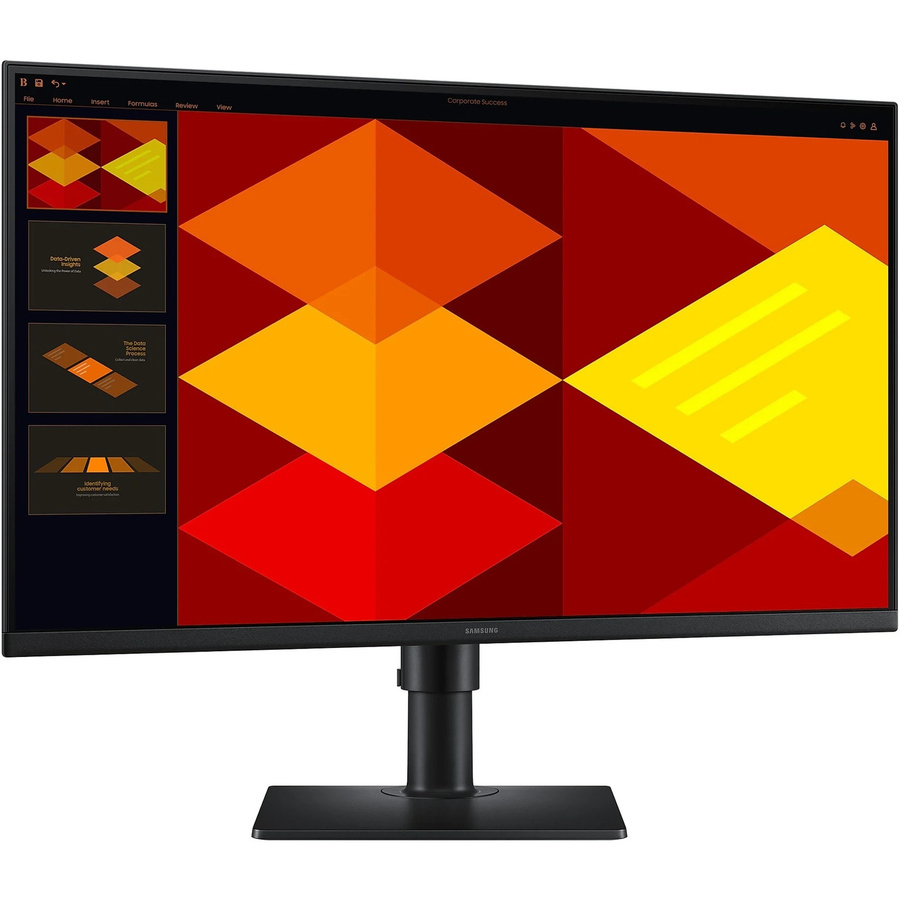 Samsung Essential Monitor S4 LS27D406GAU LCD-Monitor, 27 Zoll, Full HD, IPS, Schwarz, DisplayPort - Bild 2