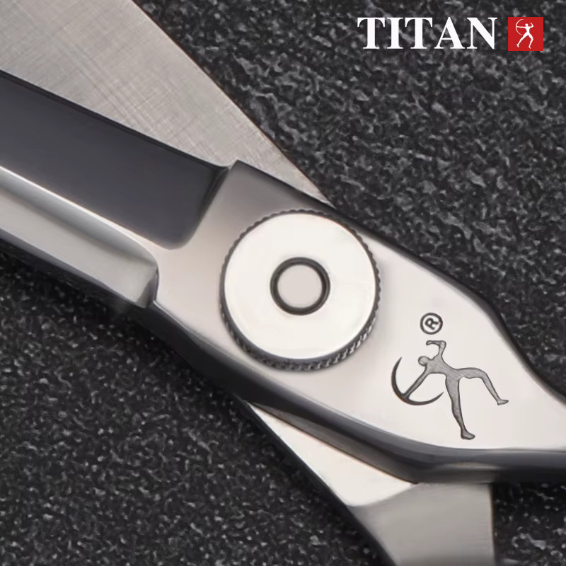 TITAN Haarschneideschere und Effilierschere, 6 Zoll, Unisex - Bild 2
