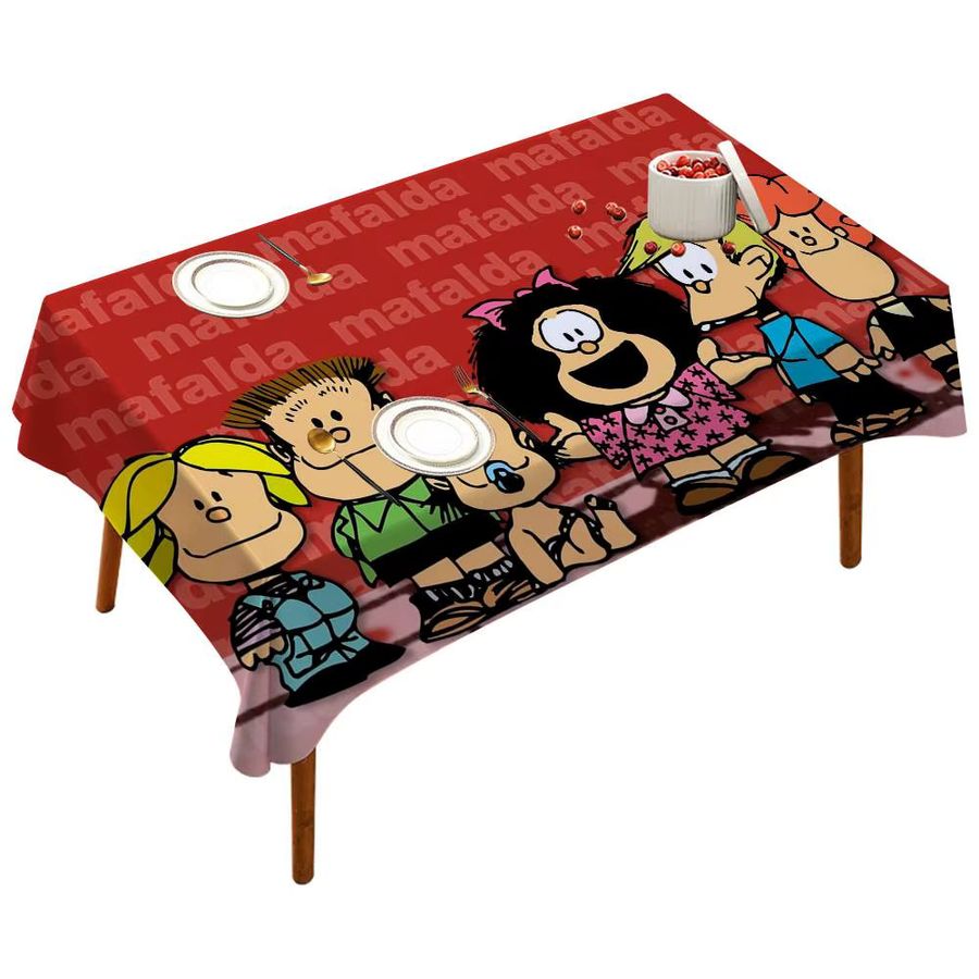Wasserdichte rechteckige Tischdecke Mafalda von Fiesta Home Decor für dein Esszimmer und als Partyzubehör - Bild 5