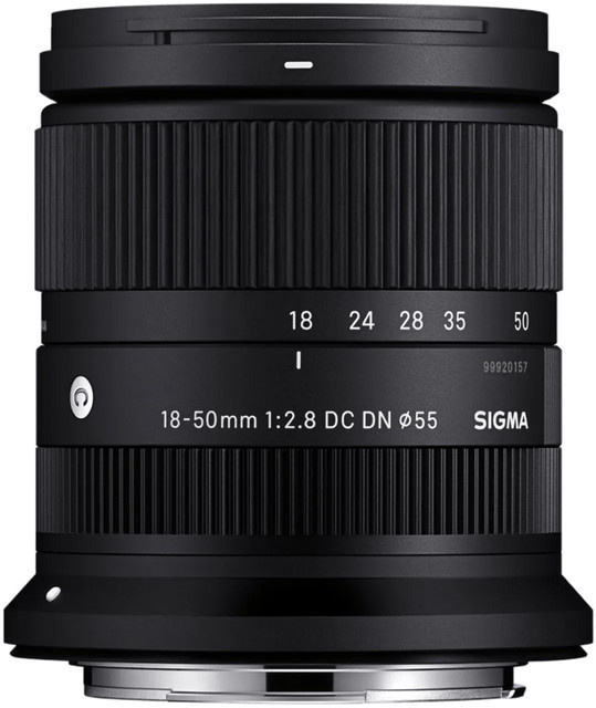 Sigma 18-50mm f/2.8 DC DN Contemporary Objektiv für Canon RF Mount, Schwarz - Bild 1