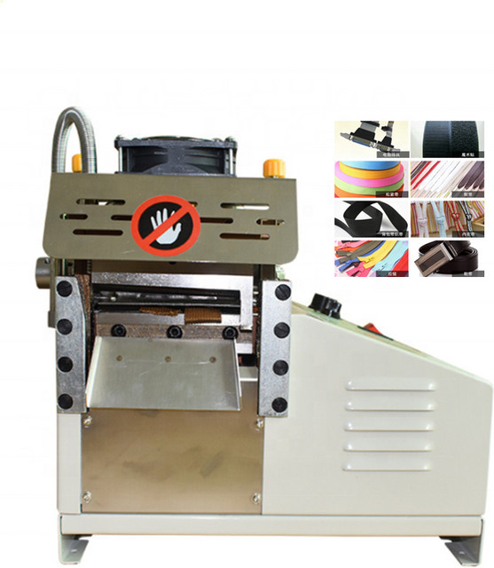 Automatische Klebeband-Schneidemaschine aus Metall in Weiß - Bild 1