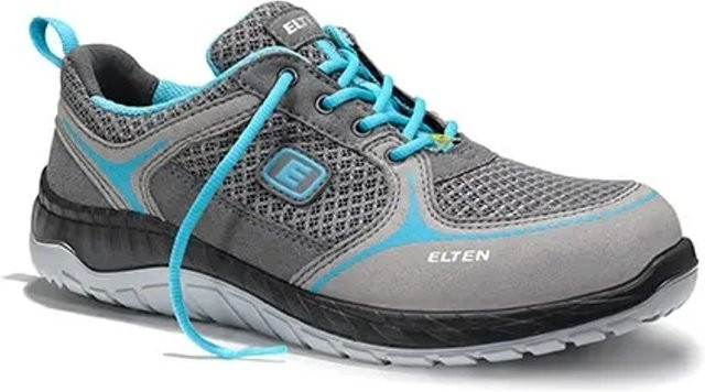 Elten Damen-Sicherheitshalbschuh Melli Grey Low ESD S1P in Größe 40 - Bild 1