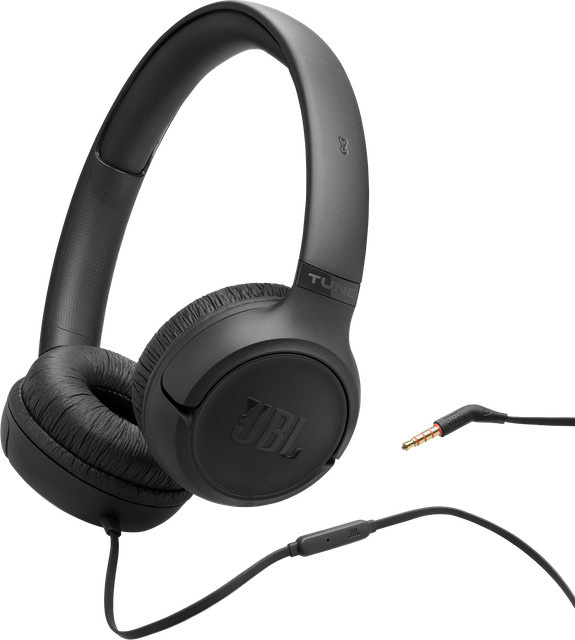 JBL Tune 530 On-Ear Kopfhörer mit 3,5mm Klinke in Schwarz - Bild 1