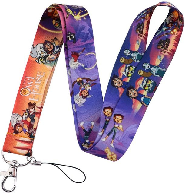 Bandai Lanyard-Schlüsselanhänger, Cartoon The Owl House Series, Unisex - Bild 1