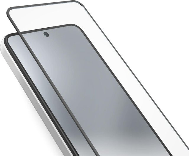 Glas Displayschutz Full Cover für Motorola moto G05, G15 und E15 in Schwarz - Bild 1