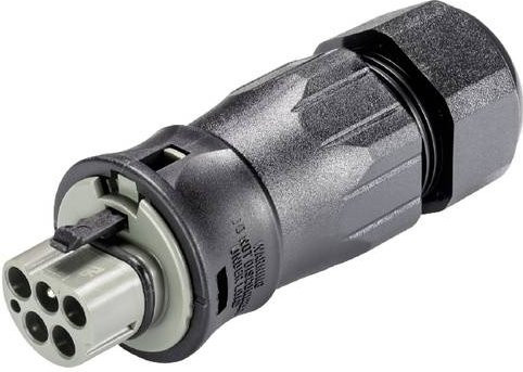 Wieland Electric 99.576.0000.7 Steckverbinder in Grau und Schwarz - Bild 1
