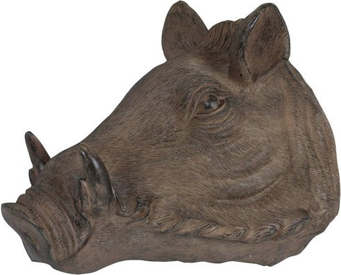 DEKO PLEASURE Wanddeko Tierfigur in Braun aus Polyresin - Bild 1