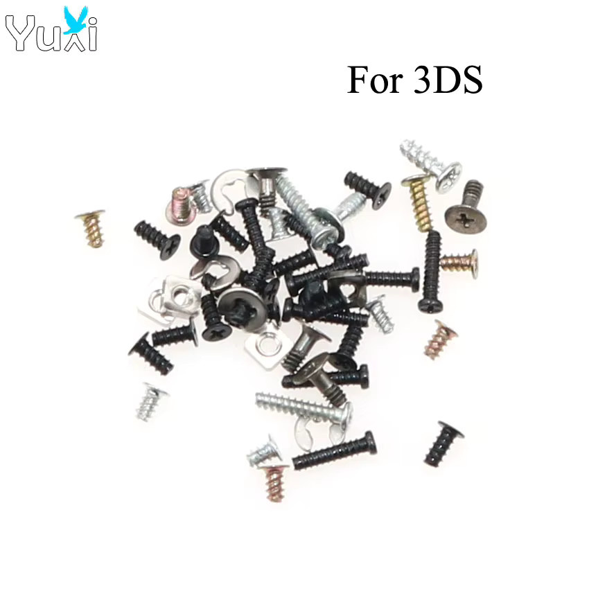 Yuxi Stellschrauben-Kit zur Reparatur für Nintendo 3DS, 3DS XL und 3DS LL Spielekonsolen - Bild 2