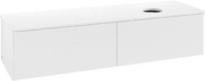 V&B Waschtischunterschrank Antao ohne Frontstruktur, Weiß, B/T: 160 x 50 cm - Bild 1