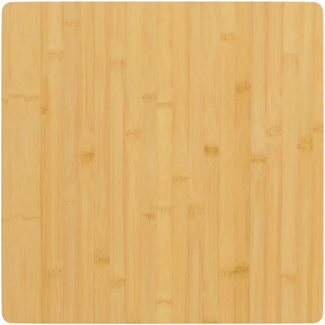 vidaXL Tischplatte aus Bambus, beige, B/T/H: 60 x 60 x 2,5 cm - Bild 1