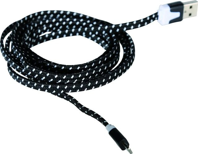 Apple USB 2.0 Ladekabel mit Lightning Anschluss in Schwarz, Länge: 2 m - Bild 1