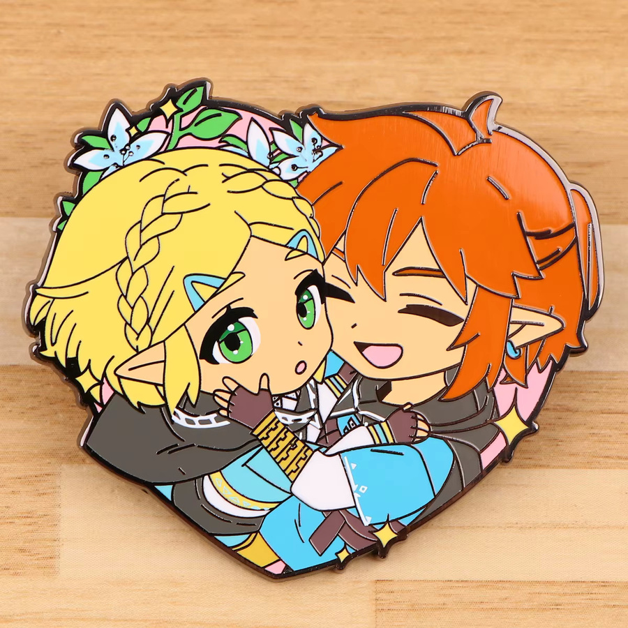 Brosche Metall, Anime Spiel, Unisex - Bild 2