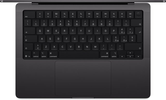 Apple MacBook Pro 14 M5 Space Black mit 32GB RAM und 2TB SSD - Bild 1