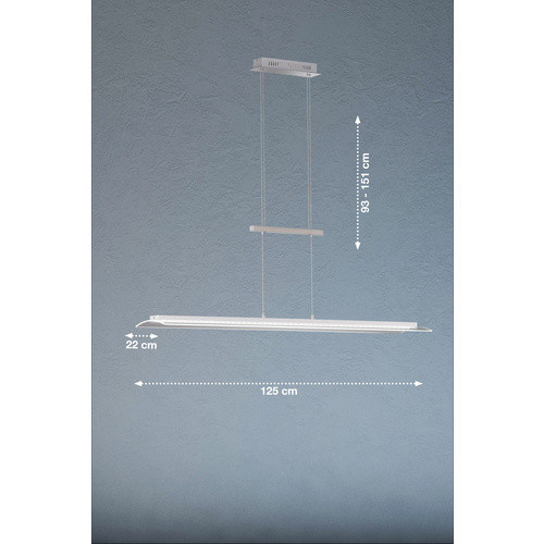Fischer & Honsel Pendelleuchte Nana aus Metall und Kunststoff in Braun, dimmbar und höhenverstellbar mit LED - Bild 3