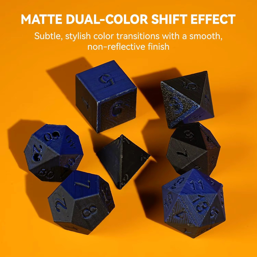 JAYO 3D-Drucker-Filament PLA Dual Color Matte Multicolour 1,75 mm für FDM-Drucker - Bild 4