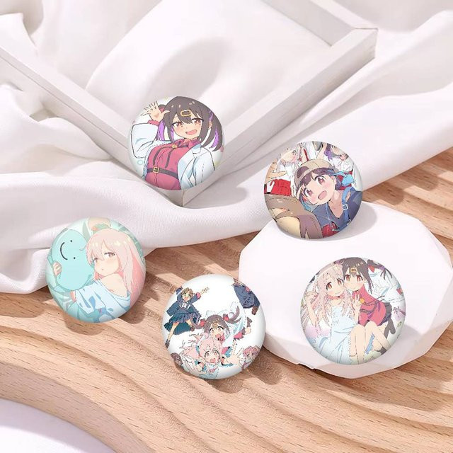 Bilibili Onimai Anime Button-Pins aus Metall in Multicolour, Durchmesser: 32 mm, 44 mm oder 58 mm - Bild 1
