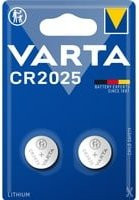 Varta CR2025 Lithium Knopfzelle 3V, 2 Stück, 157 mAh - Bild 1