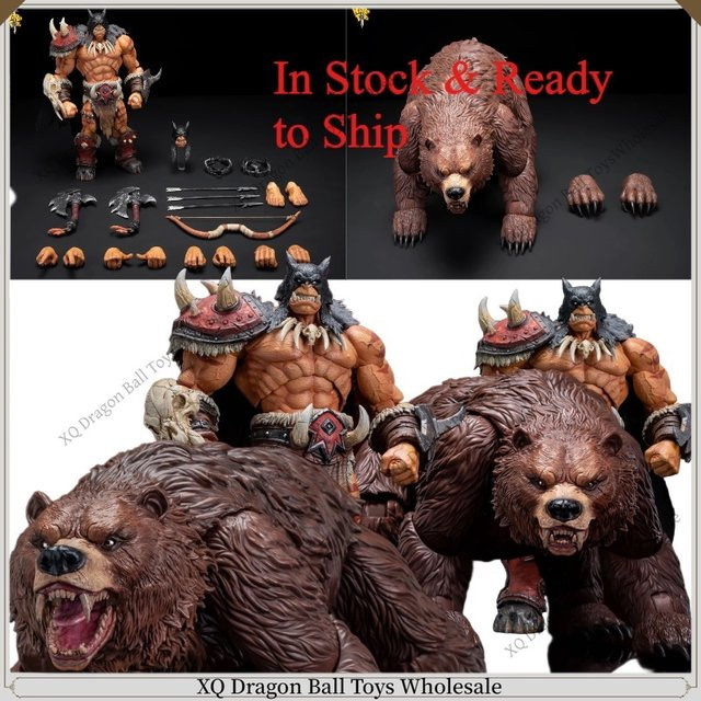 Hero Toys Tribe Hunter Orc Hunter Pet Battle Bear Actionfigur, 1/10 - Bild 1