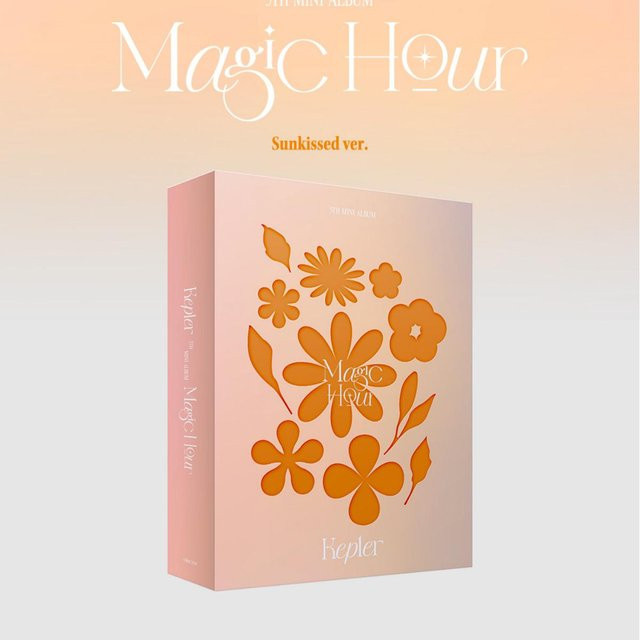 Kep1er – Magic Hour 5. Mini-Album Sunkissed Version in Orange - Bild 1