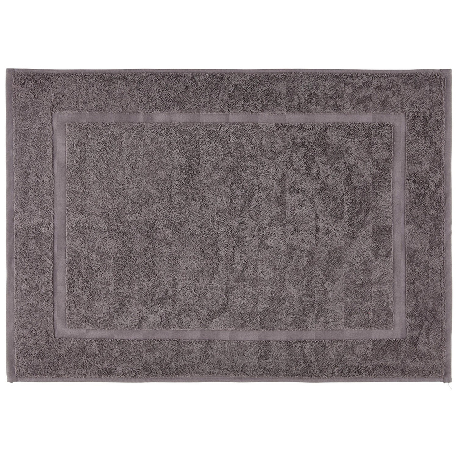Badematte Modern Living Melanie in Grau und Anthrazit aus Baumwolle, B/T: 50 x 70 cm - Bild 2