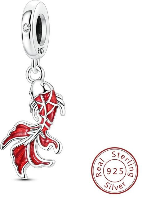 YIRAN Armband Koi Fisch Kupfer, Zirkonia, Weiß, Damen - Bild 1