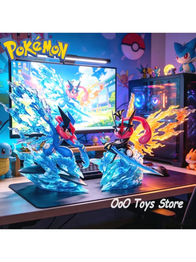 Bandai Pokémon Greninja Actionfigur, Schmetterlingsflügel, 11cm - Bild 4