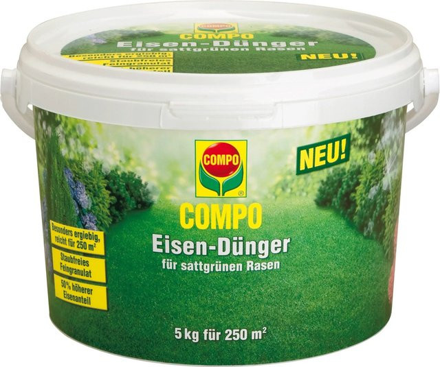 Compo Eisen-Dünger für Rasenflächen, 5 kg - Bild 1