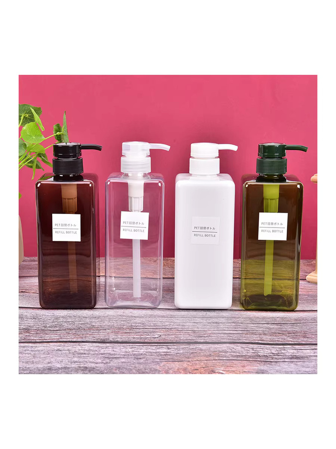 Omar Leere Pumpspenderflasche aus Kunststoff, 650 ml - Bild 3