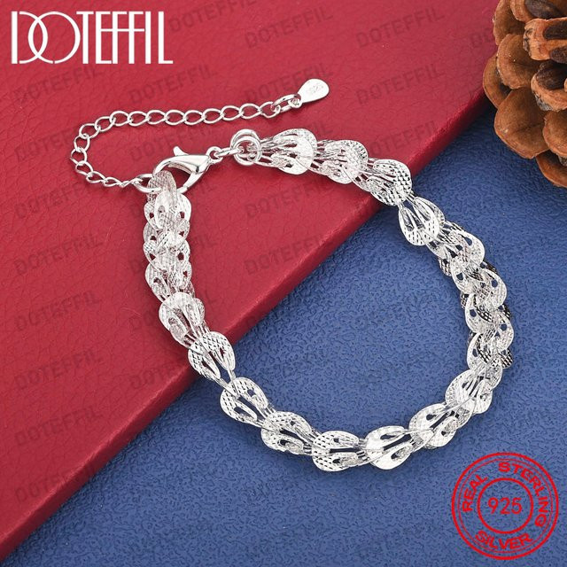 DOTEFFIL Armband, 925 Silber, Phönixschwanz, Damen - Bild 1