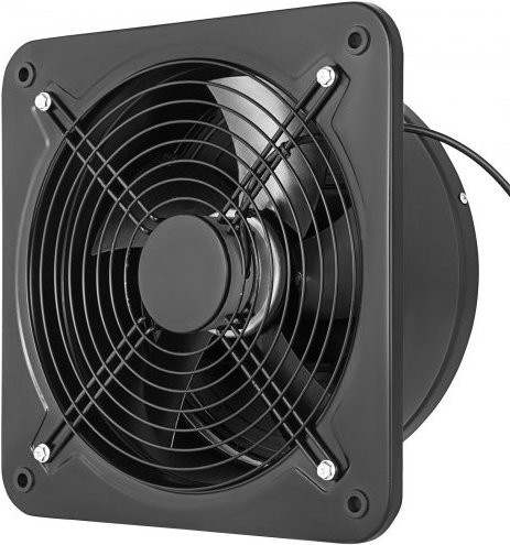 VEVOR Industrieller Ventilator Metall Axial-Lüfter Schwarz Durchmesser: 30 cm - Bild 1