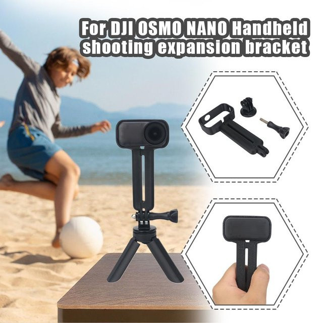 DJI OSMO NANO Handheld Kamera-Adapter für Sportaufnahmen in Schwarz - Bild 1