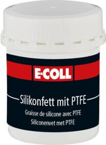 E-COLL Silikonfett mit PTFE, farblos, 80 g - Bild 1