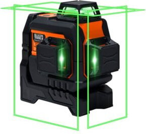 Klein Tools Linienlaser 360 Grad grün selbstnivellierend in Schwarz und Grün - Bild 1