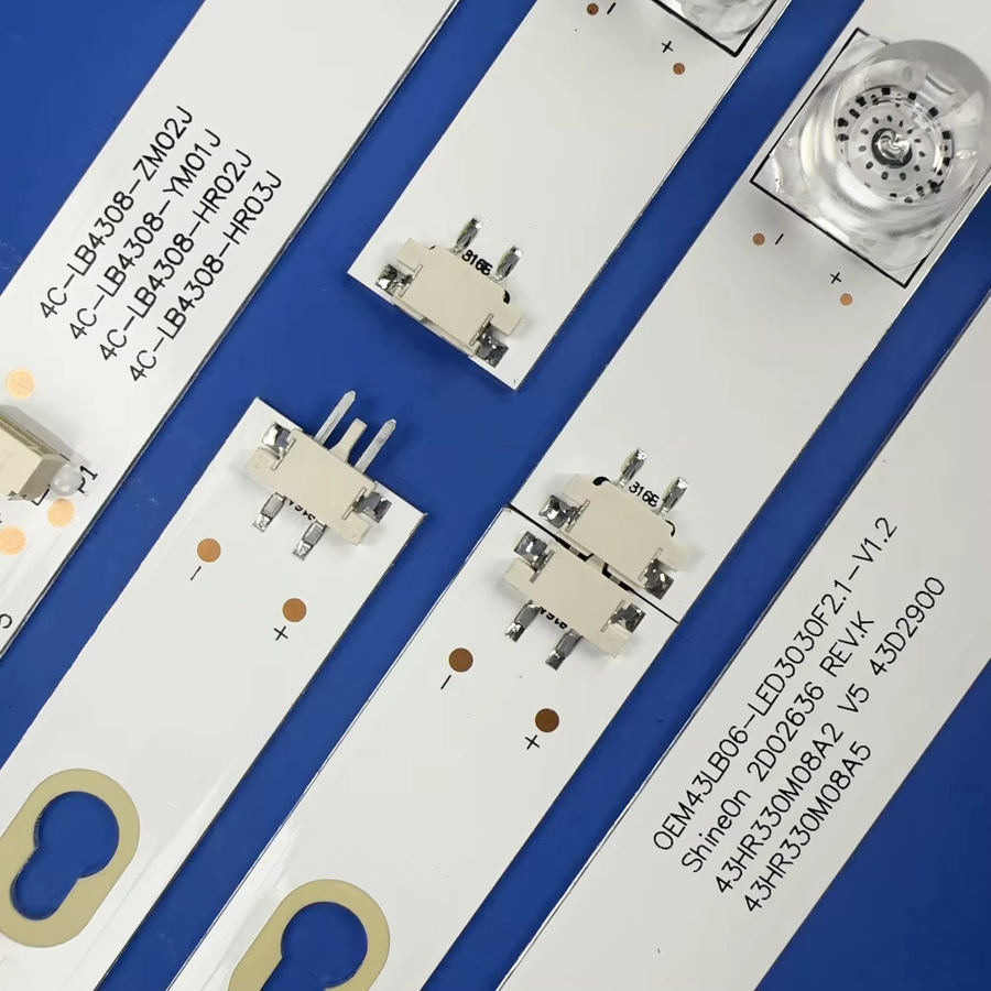 DOYM LED-Hintergrundbeleuchtungsstreifen DS-4C-LB4308-HR02J für TCL 43S305TABA und TOT_43D2900_3X8_3030C - Bild 3