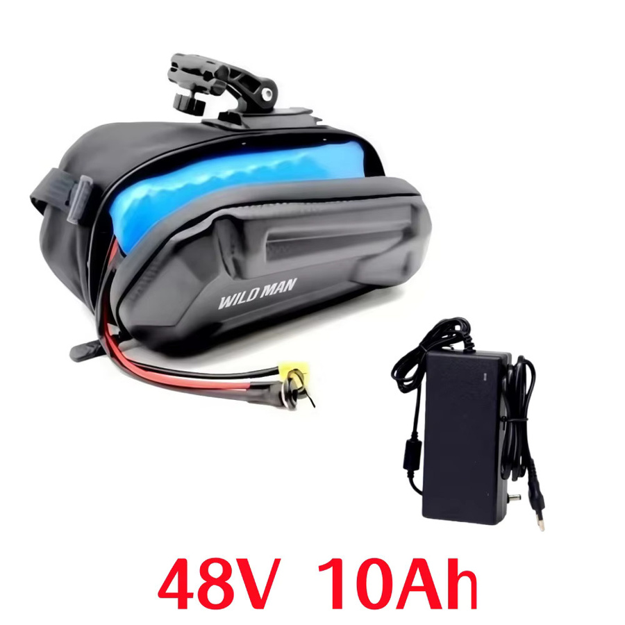 Aleaivy Wasserdichter Lithium-Akku für Fahrräder mit Ladegerät und Tasche, 36V/48V 10Ah für 250W-750W E-Bikes - Bild 4