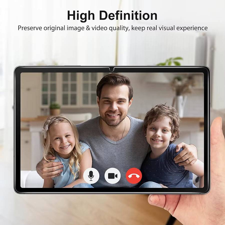 2er-Pack Samsung Displayschutzfolie aus gehärtetem Glas für Galaxy Tab S11, Tab S10 Lite, Tab S10 FE, Tab S9 FE 10,9, Tab S9, Tab S8 und Tab S7, transparent - Bild 3